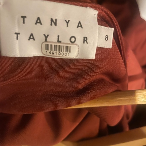 Tanya Taylor Women’s one-shoulder rust‎ dress, size 8, EGUC - Picture 7 of 7